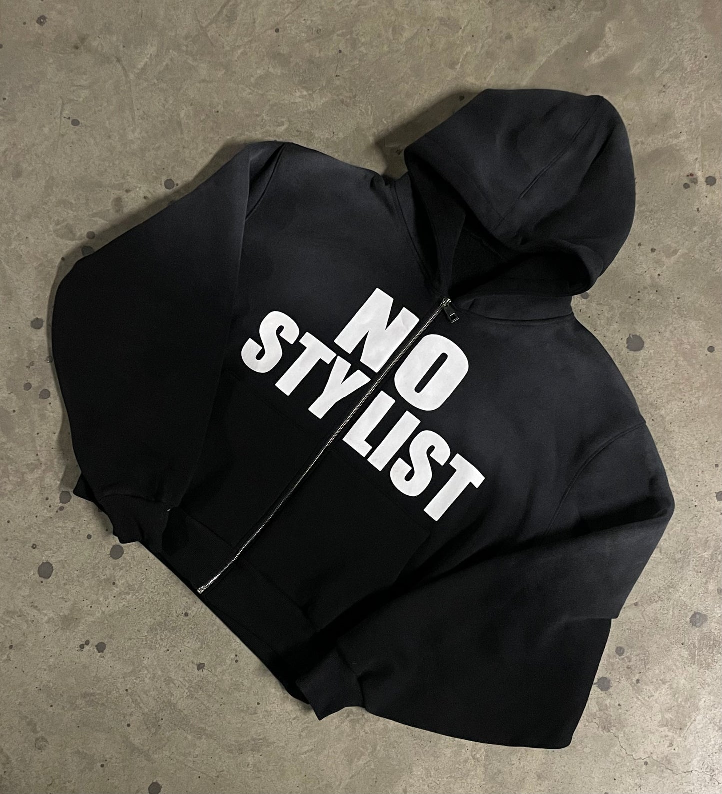 STYLIST sun faded zip up