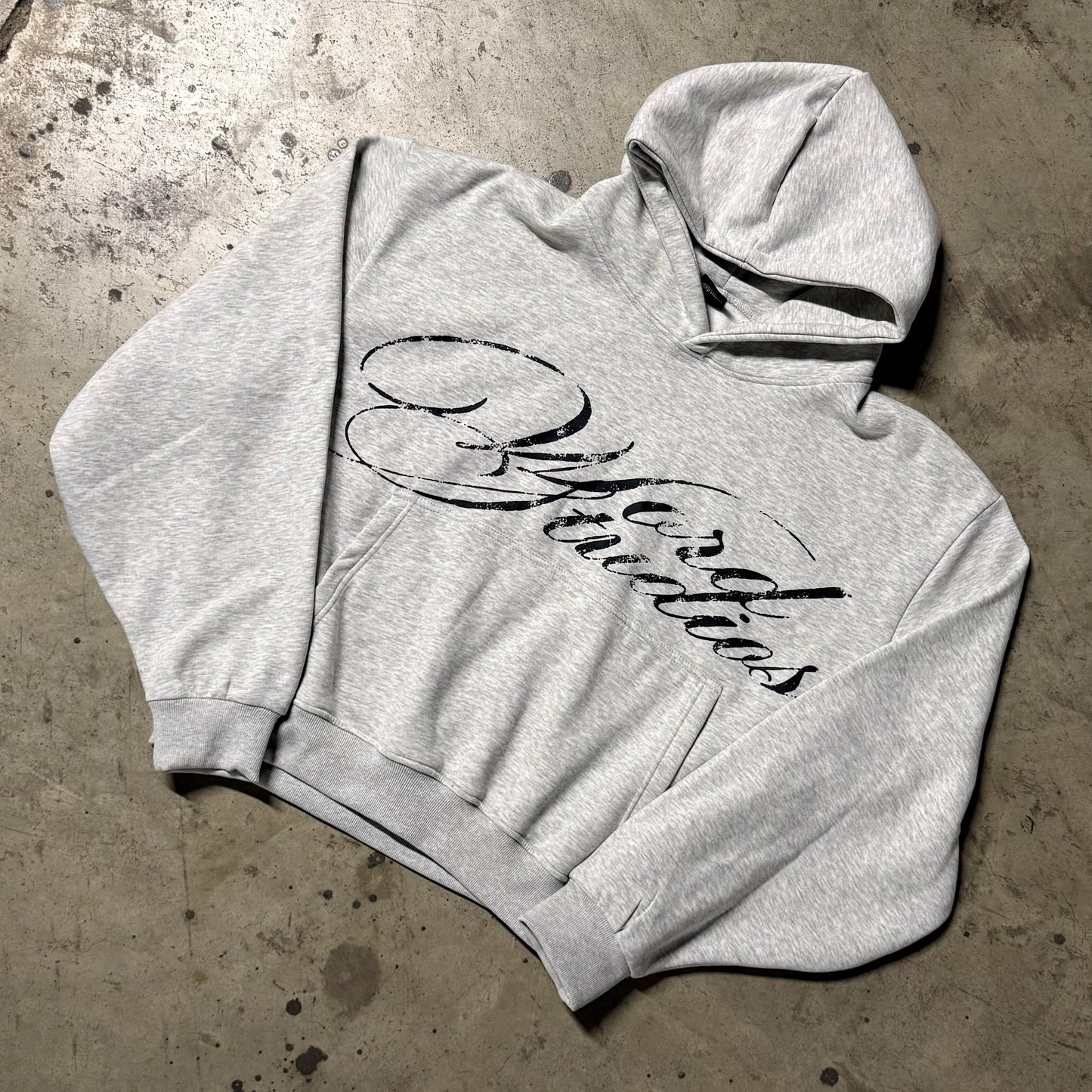 Grey SCRIPT Hoodie