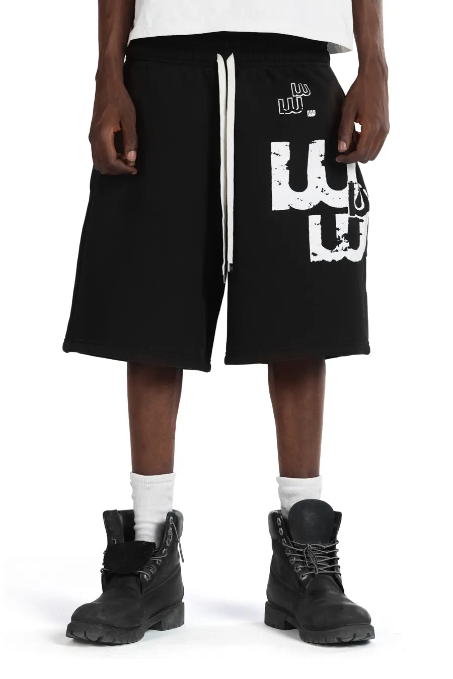 Ecstasy Black Shorts